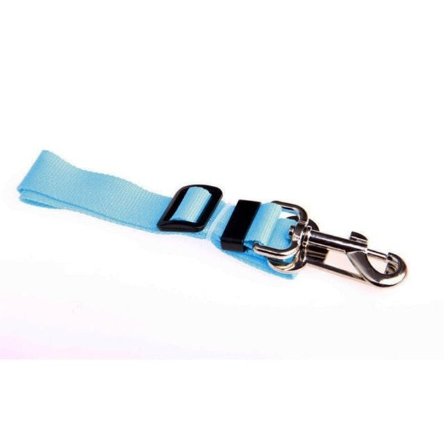 Pet Dog Cat Car Seat Belt Dog Accessories Adjustable Harness Lead Leash Small Medium Travel Clip Puppy Collar Leash Pet Supplies