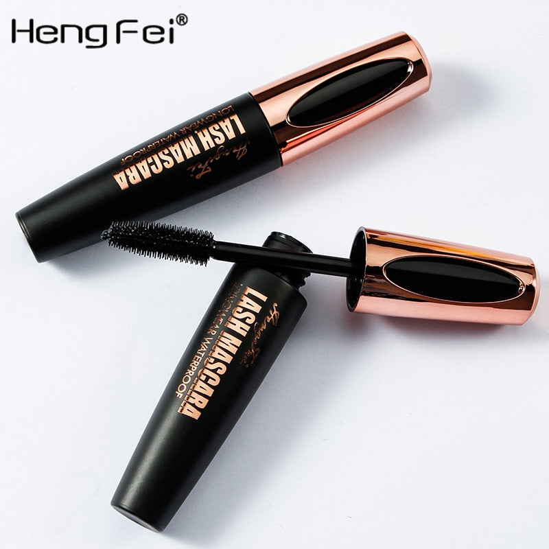 waterproof mascara for eyelashes long lasting 4d silk fiber eyelash mascara Makeup eye mascara black extension Curling extension