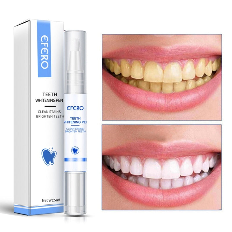 US Free Shipping 5ml Teeth Whitening Pen Remove Plaque Stains Dental Tools Cleaning Serum Oral Hygiene Tooth Care Wholesale