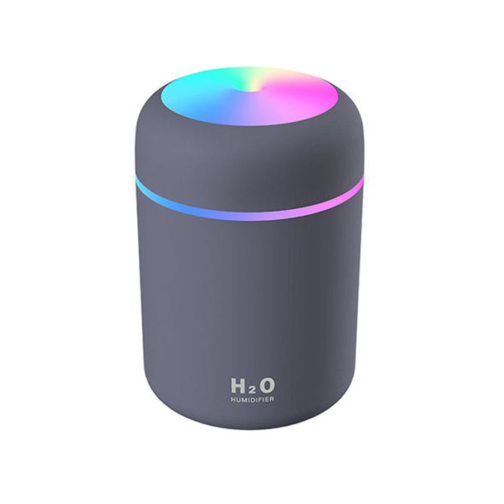 VIP Portable Humidifier USB Ultrasonic Dazzle Cup Aroma Diffuser Cool Mist Maker Air Humidifier Purifier with Romantic Light