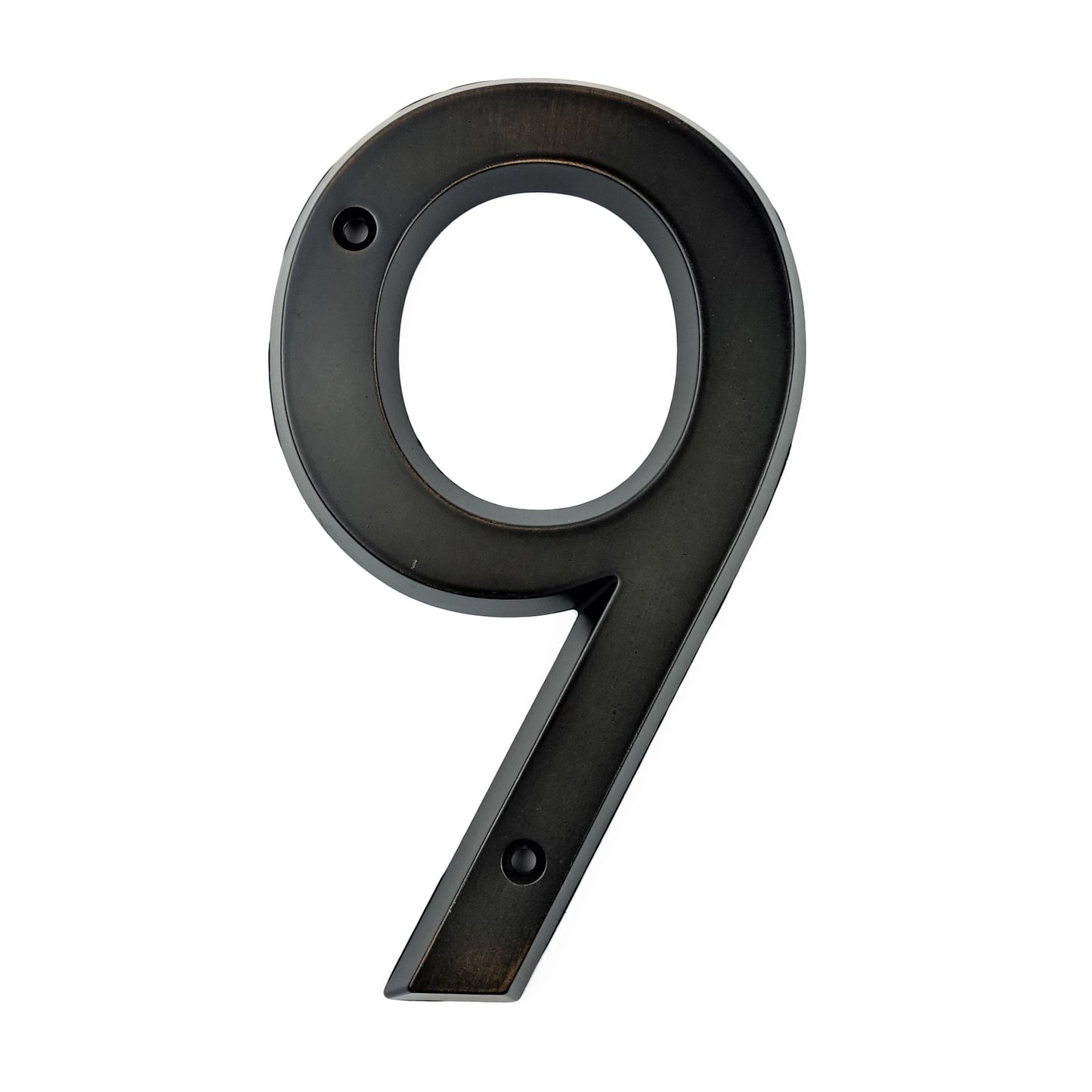 Aged Bronze 152mm Very Big House Number Door Address Number Zinc Alloy Screw Mounted Outdoor Address Sign #0-9