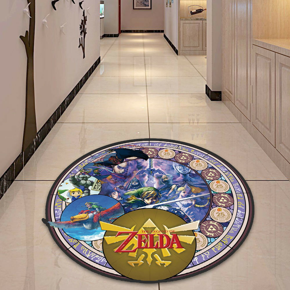 Anime Legend Breath Wind Game Rug Doormat Floor Mat Carpet Home Yoga Sport Hotel Living Room Floor Mats Anti Slip