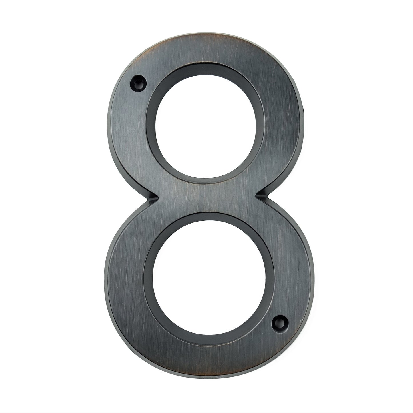 Aged Bronze 152mm Very Big House Number Door Address Number Zinc Alloy Screw Mounted Outdoor Address Sign #0-9