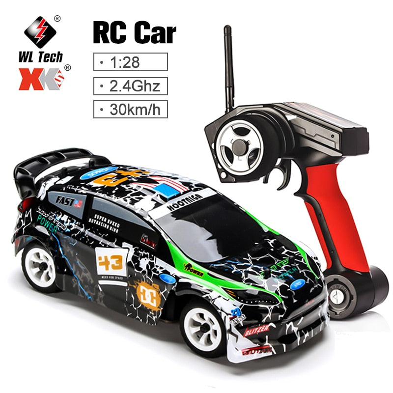 Wltoys K989 1/28 2.4G 4WD Car Brushed RC Remote Control Car Racing Car RTR Drift Alloy Off Road Car Crawler Toys Models