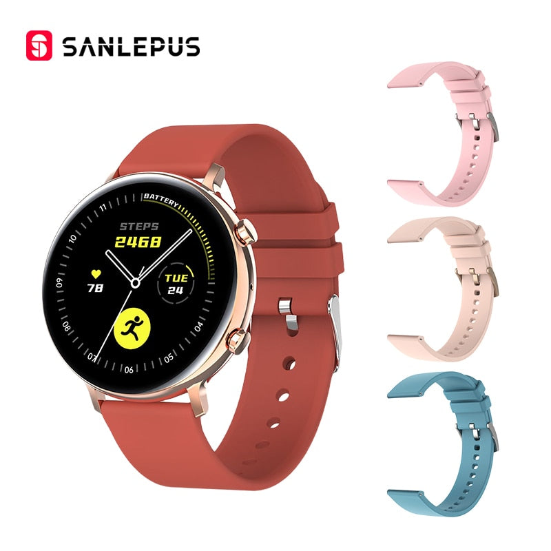 SANLEPUS ECG Smart Watch Dial Call 2022 NEW Men Women Waterproof Smartwatch Heart Rate Monitor For Android Apple Samsung