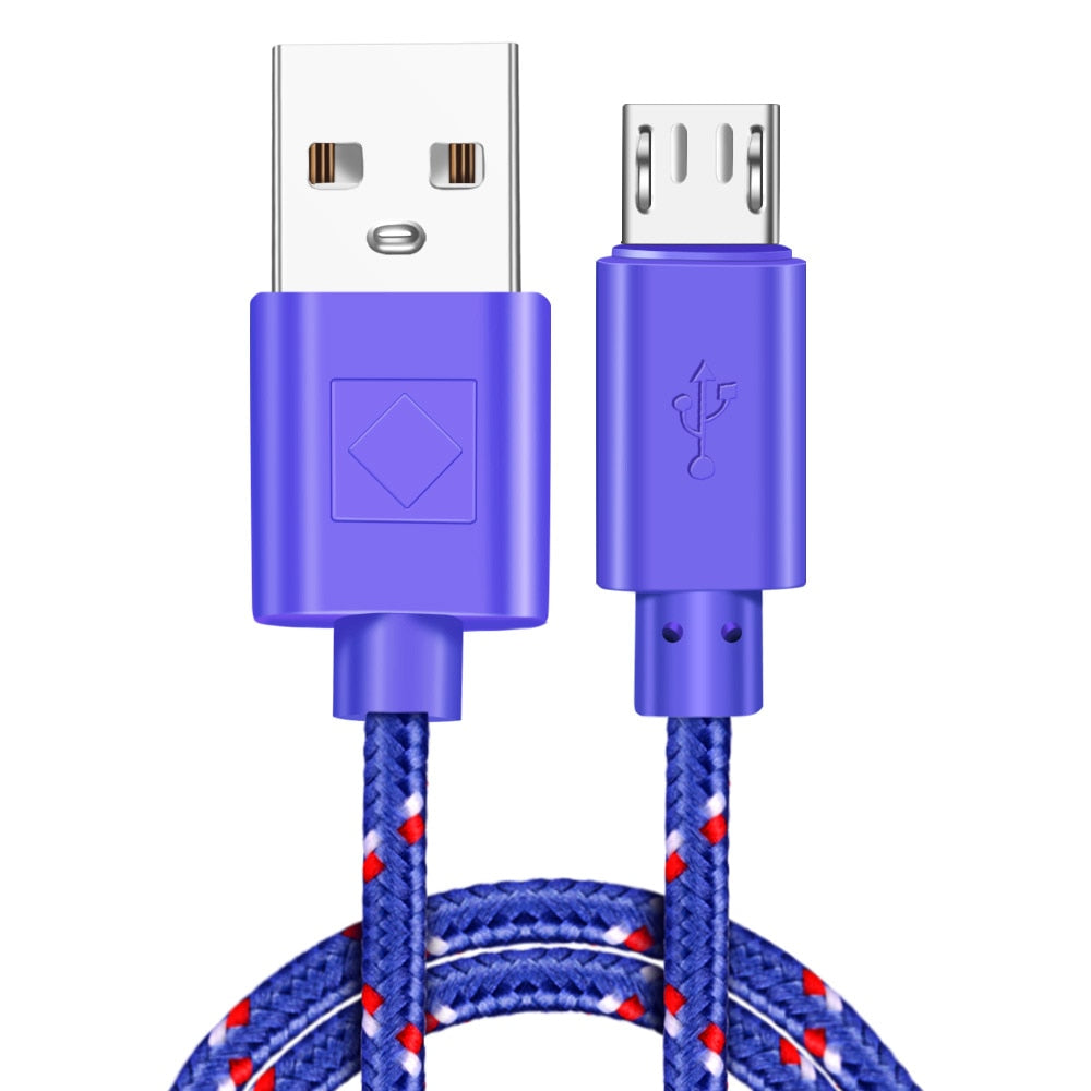 Data Cable Micro USB Cable For Xiaomi Huawei Samsung HTC LG Redmi Android Charger Charging Cable For Mobile Phone Accessories