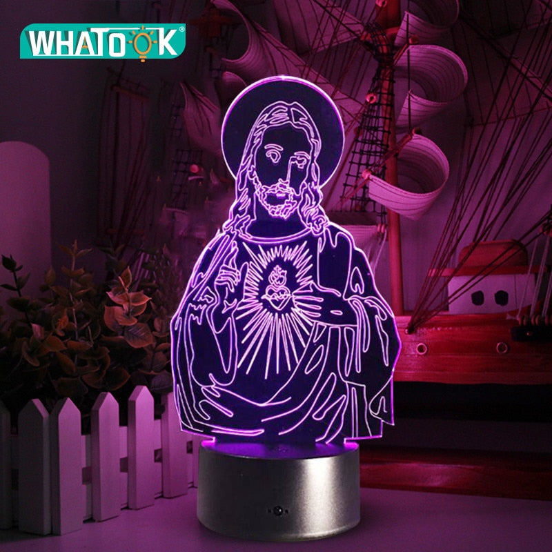 Novelty LED Night Light Camera 3D Lamp Kids Bedroom Nightlight 7 Colors Touch Table Lamp Bedside Decor Lighting Child Xmas Gift