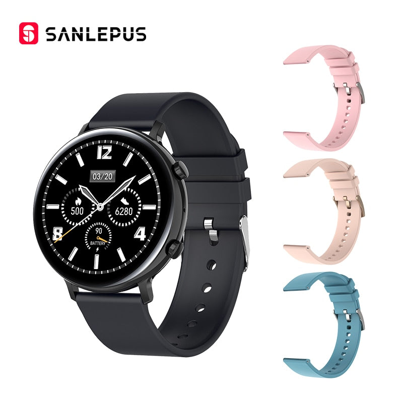 SANLEPUS ECG Smart Watch Dial Call 2022 NEW Men Women Waterproof Smartwatch Heart Rate Monitor For Android Apple Samsung