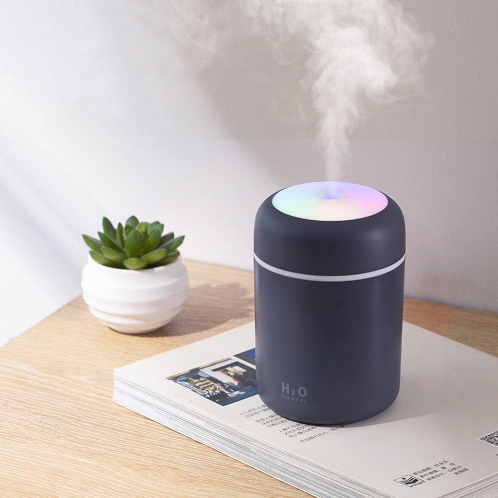 VIP Portable Humidifier USB Ultrasonic Dazzle Cup Aroma Diffuser Cool Mist Maker Air Humidifier Purifier with Romantic Light