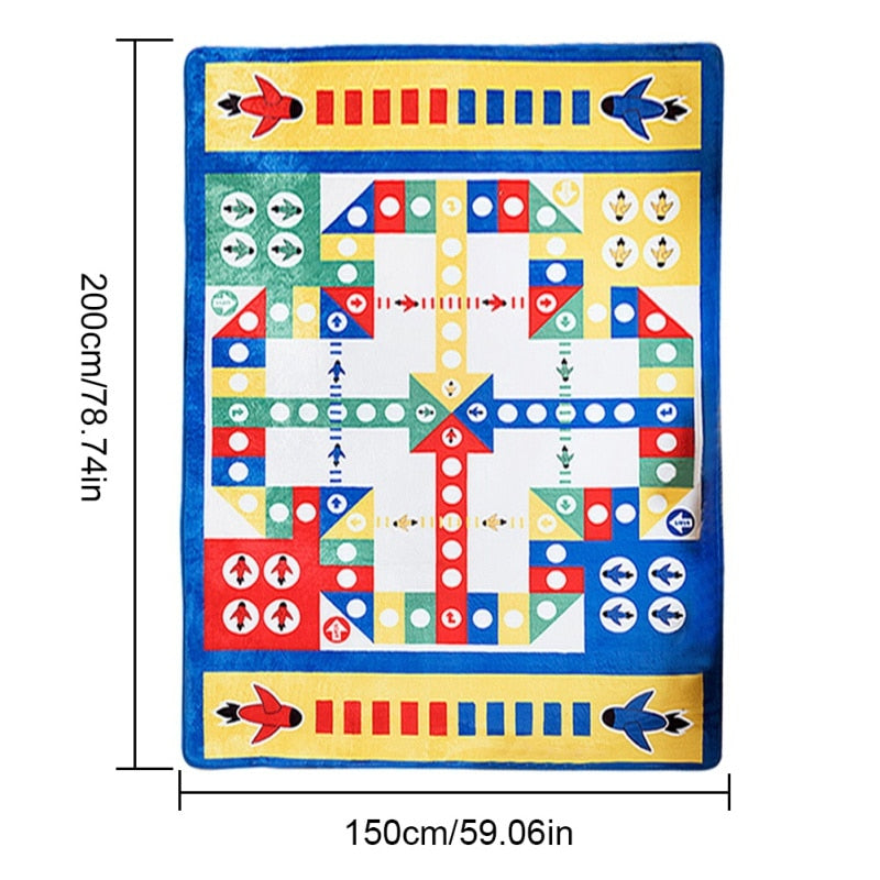 1PC Carpet Game Mat Kids Hop Count Fun Educational Durable Woven Anti Slip Floor Carpet Kid’s Floor Play Mat For Bedroom Nursery