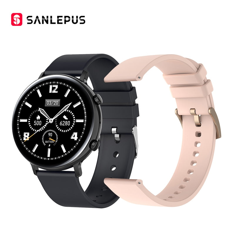 SANLEPUS ECG Smart Watch Dial Call 2022 NEW Men Women Waterproof Smartwatch Heart Rate Monitor For Android Apple Samsung