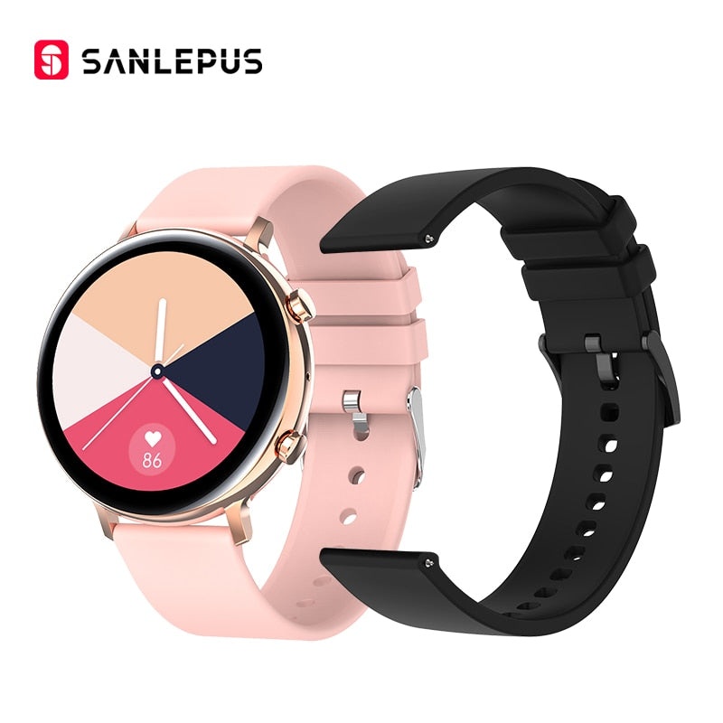 SANLEPUS ECG Smart Watch Dial Call 2022 NEW Men Women Waterproof Smartwatch Heart Rate Monitor For Android Apple Samsung