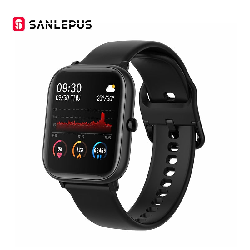 2022 SANLEPUS Smart Watch Sport Heart Rate Monitor Waterproof Fitness Bracelet Men Women Smartwatch For Android iOS Apple Xiaomi