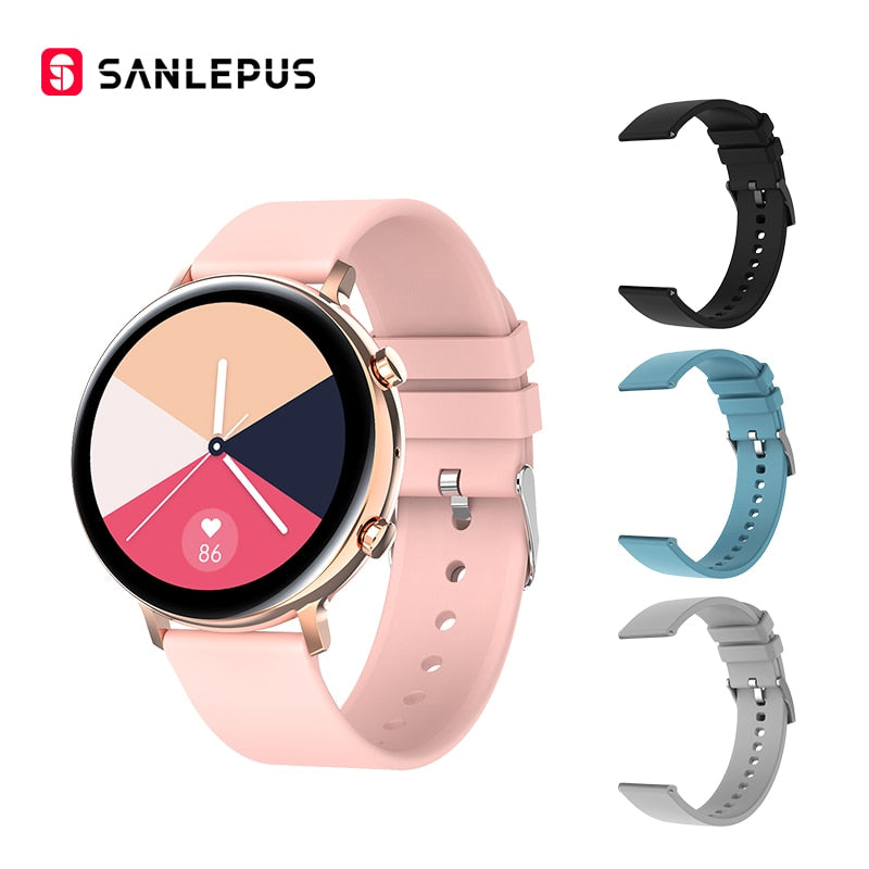 SANLEPUS ECG Smart Watch Dial Call 2022 NEW Men Women Waterproof Smartwatch Heart Rate Monitor For Android Apple Samsung