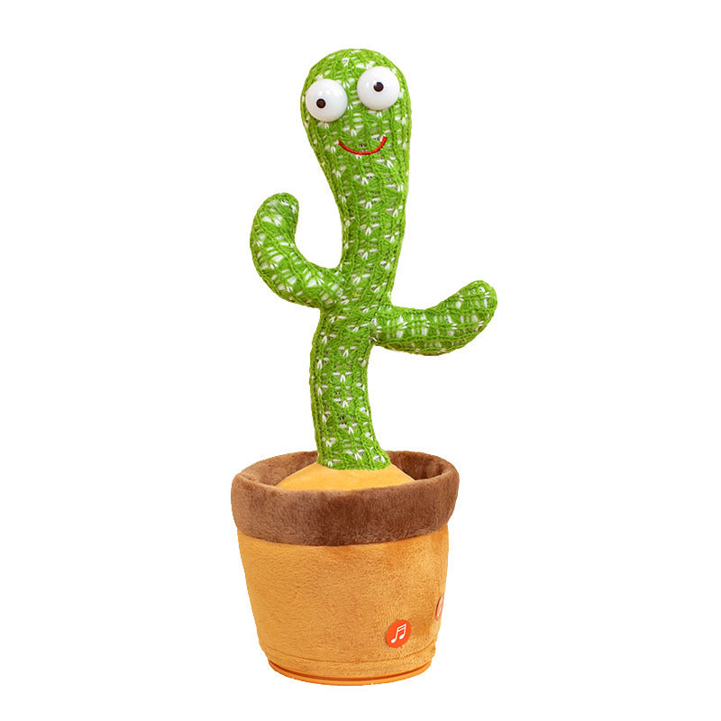 Dancing cactus manufacturers sell Douyin the same net red dancing cross-border Amazon can sing plush toys