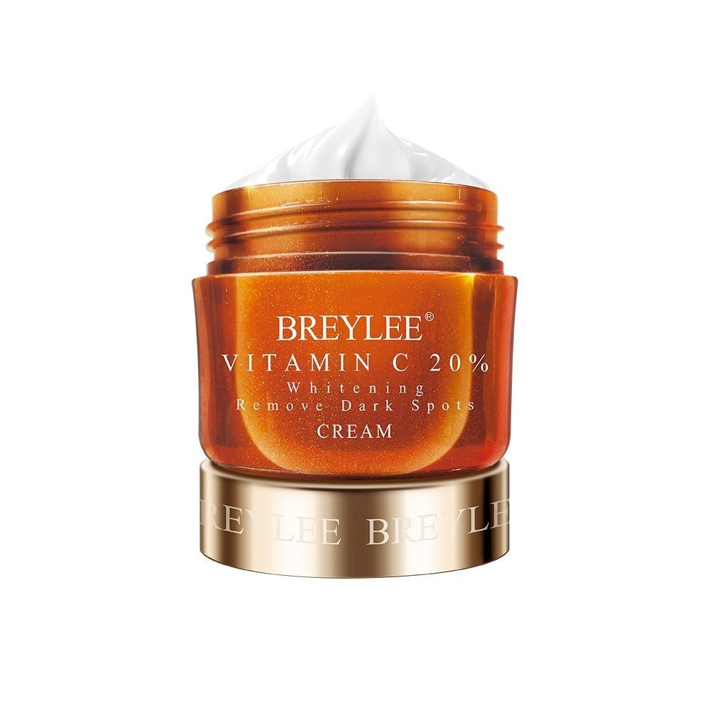 BREYLEE Face Cream Hyaluronic Acid Moisturizing Day Cream Retinol Anti Wrinkle Vitamin C Whitening Skin Care Acne Treatment 40g