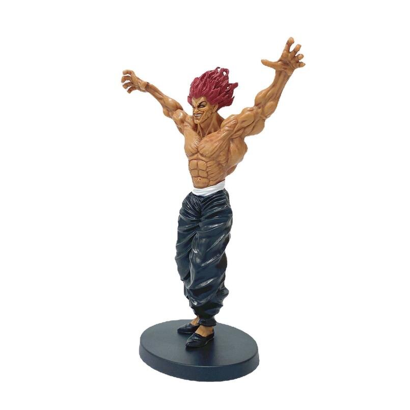 22cm Hanma Baki Figure Anime Fan Horse Blade Figure Hanma Yujiro PVC Action Figure Toys Collectible Model Toys Kid Gift