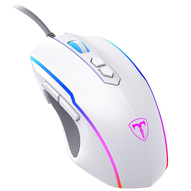 VicTsing T16 Wired Gaming Mouse 8 Programmable Button 7200 DPI USB Computer Mouse Gamer Mice With RGB Backlight For PC Laptop