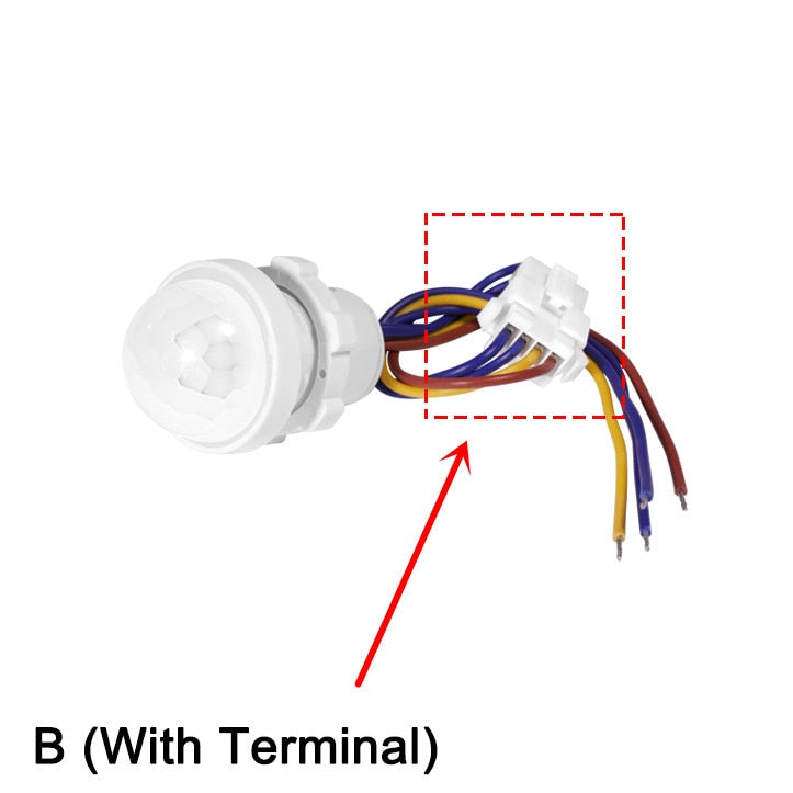 110/220V PIR Infrared Motion Sensor Switch Auto on Off Light Switch PIR Sensor Detector Light Switch Led Sensitive Night Lamp