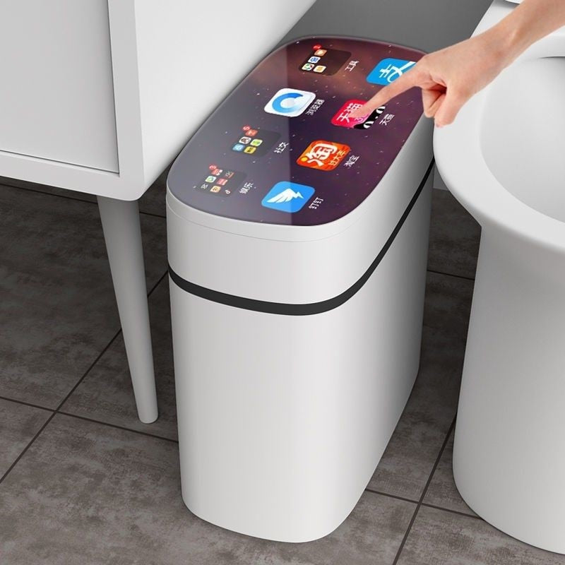 Intelligent Trash Can Dustbin Automatic Sensor Dustbin Kitchen Storage Bucket Garbage Recycle Rubbish Bin for Kitchen Bathroom