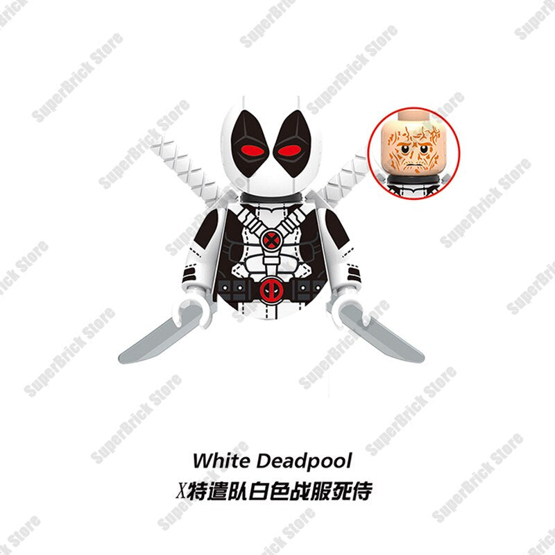 Marvel Spiderman Superheroes Spider-Man Venom Mini Action Figures Bricks Building Blocks Classic Movie Doll Model Kids Toys Gift