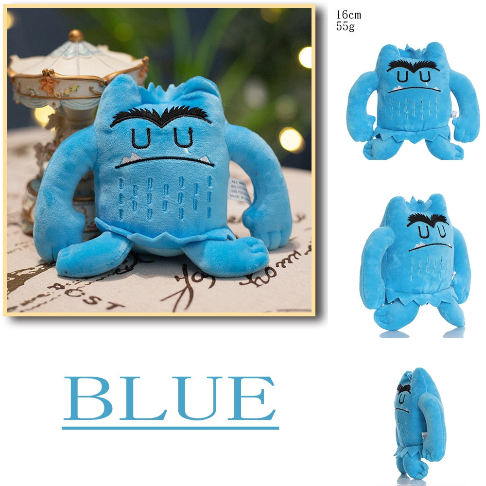 2023 Hot Sale The Color Monster Emotion Plush Toys Baby Appease Emotion Plushie Cute Stuffed Dolls Child Christmas Birthday Gift