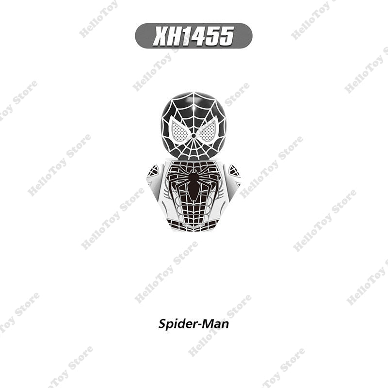 Marvel Spiderman Superheroes Spider-Man Venom Mini Action Figures Bricks Building Blocks Classic Movie Doll Model Kids Toys Gift