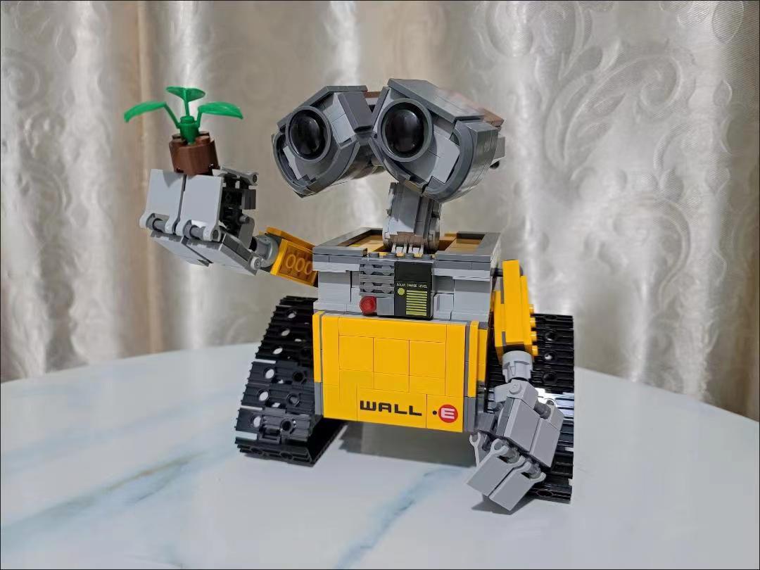 Disney Walle Movie WALL.E Eva Robot MOC DIY Model Building Blocks Bricks Sets Classic Dolls Kids Toys For Children Gift