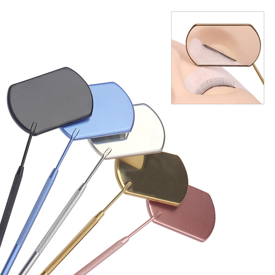 Checking Mirror for Eyelash Extension Dental Mouth Mirror Stainless Steel/ Plactic Eyelash Extension Mirrors Makeup Tools