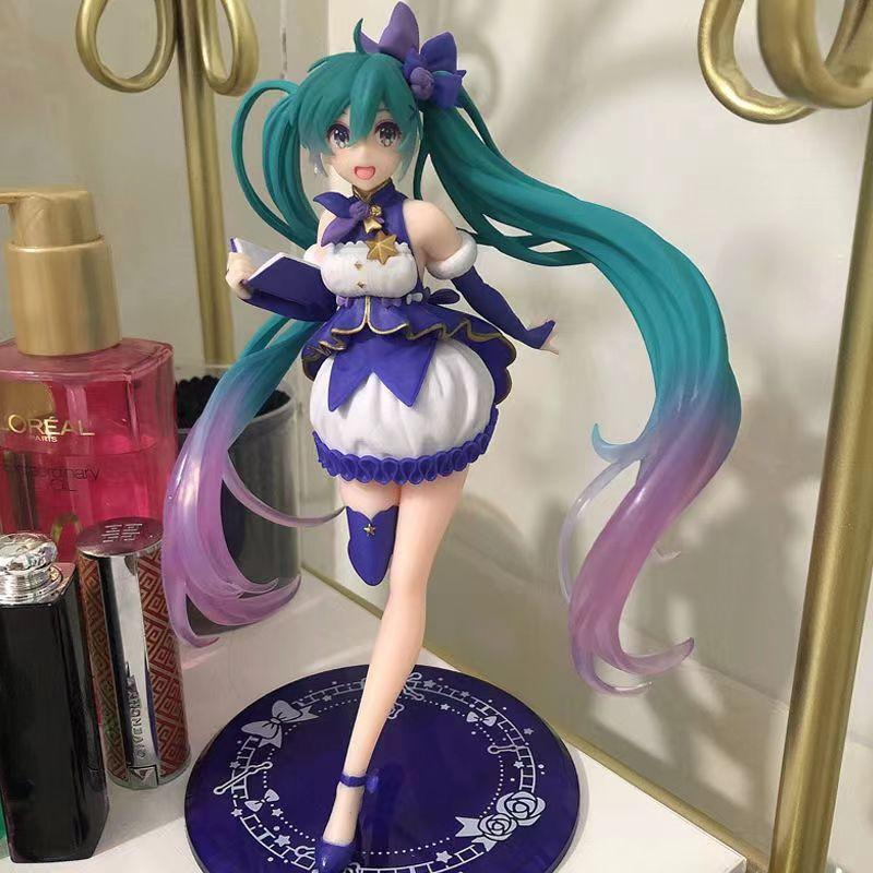 20cm New Lovable Hatsune Miku Doll Home Decoration Ornaments Creative Birthday Gifts for Friends Christmas Gifts