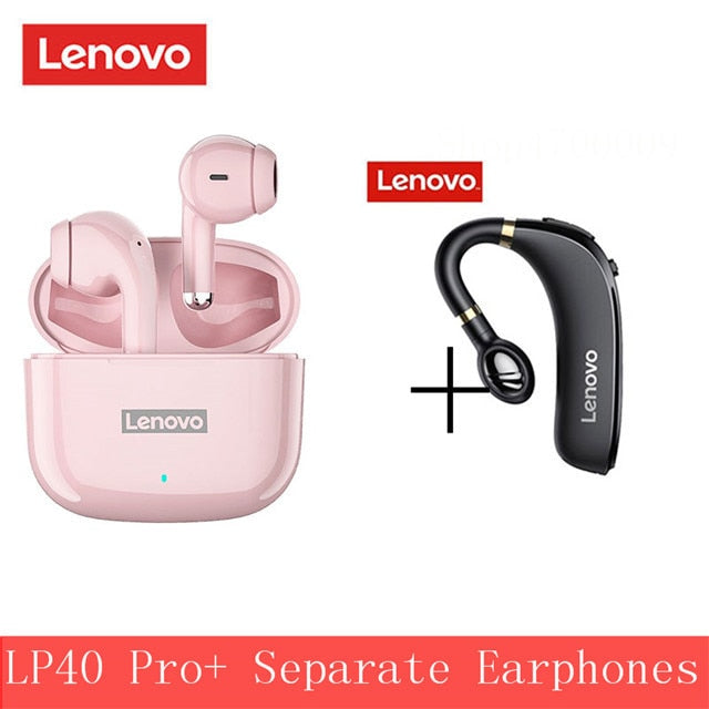 Original Lenovo LP40 Pro TWS Wireless Earphone Bluetooth 5.1 Dual Stereo Noise Reduction Bass Touch Control 250mAh New 2022