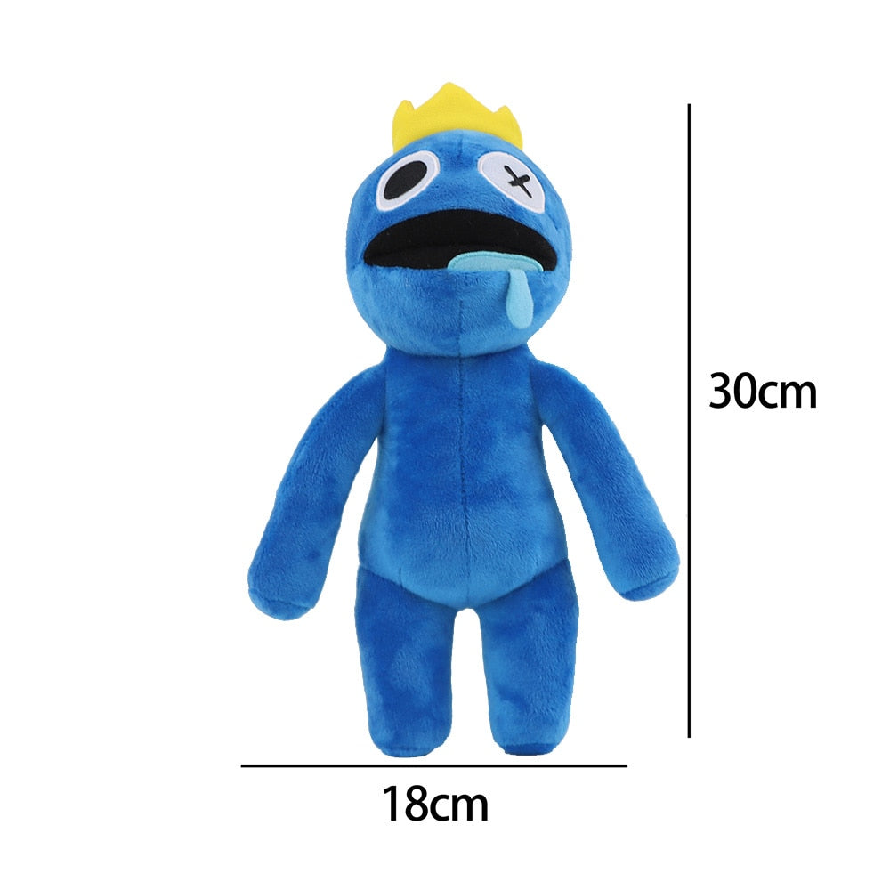 HOT Rainbow Friends Plush Toy Game Character Doll Kawaii Blue Monster Soft Stuffed Animal Toys for Children Christmas Gifts