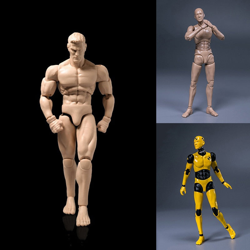 DAMTOYS DPS01 DPS02 G001 1/12 Scale Male Soldier Testman Drawman Body Model 6 Inches Action Figures Dolls For Fans Hobby Gifts