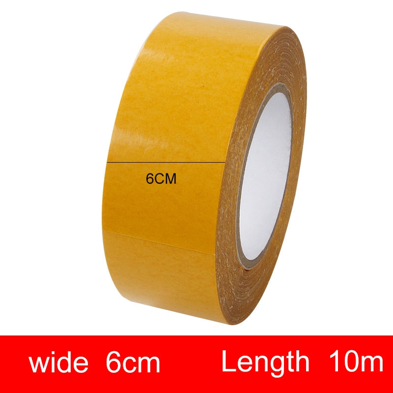 Strong Fixation Of Double Sided Cloth Base Tape Translucent Mesh Waterproof Super Traceless High Viscosity Carpet Adhesive