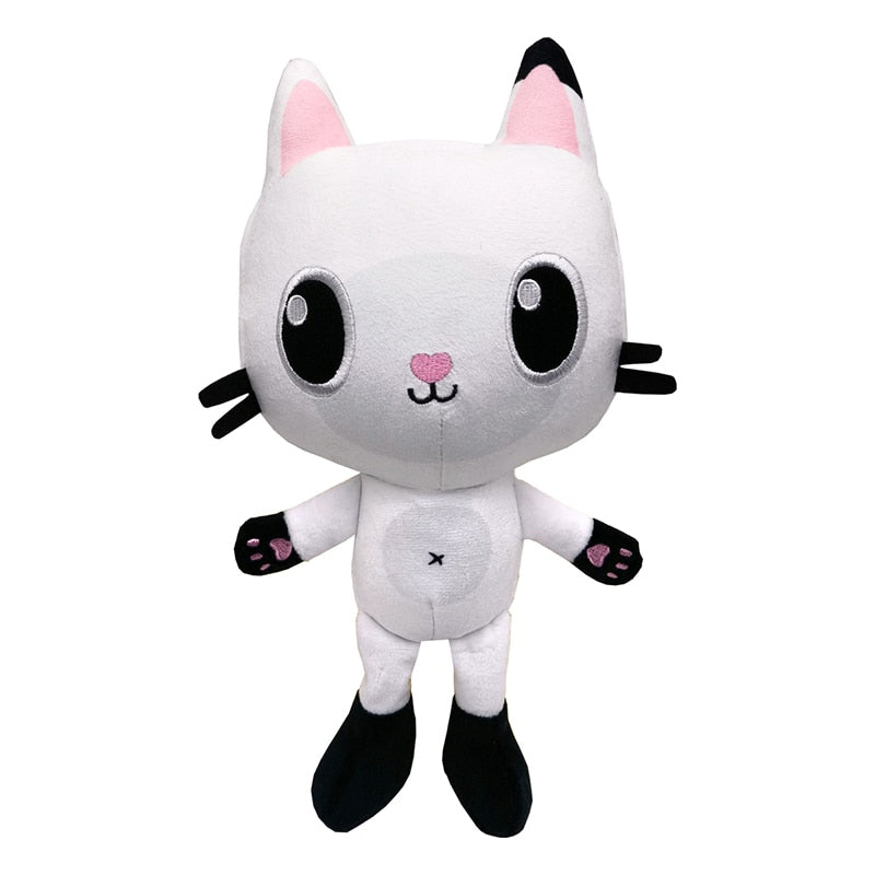 Hot 25Cm Gabby Dollhouse Plush Toy Mercat Cartoon Stuffed Animals Mermaid Cat Mermaid Plushie Dolls Kids Birthday Gifts