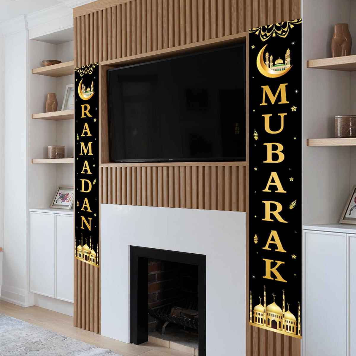 Eid Mubarak Door Banner Ramadan Kareem Banner Ramadan Decoration For Home Islamic Muslim Party Decor Eid Al Adha Gifts