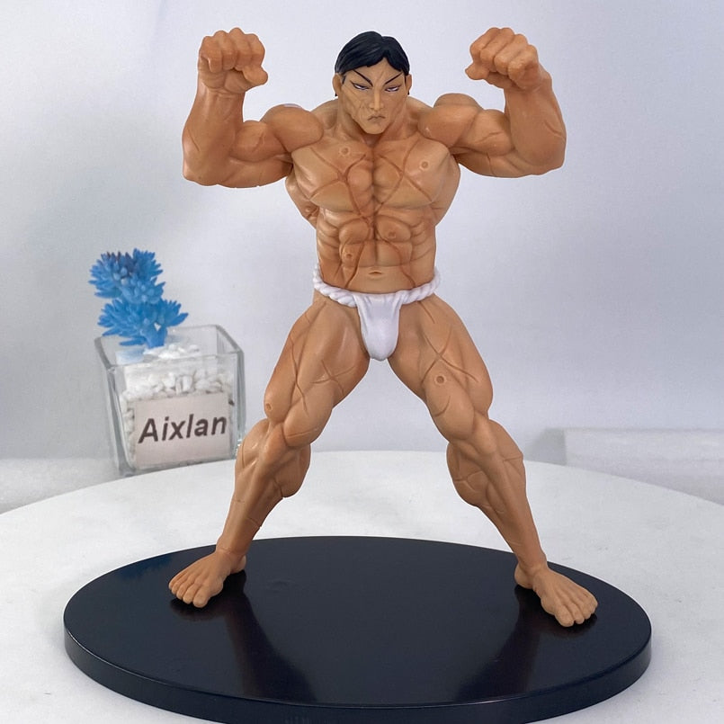 22cm Hanma Baki Figure Anime Fan Horse Blade Figure Hanma Yujiro PVC Action Figure Toys Collectible Model Toys Kid Gift