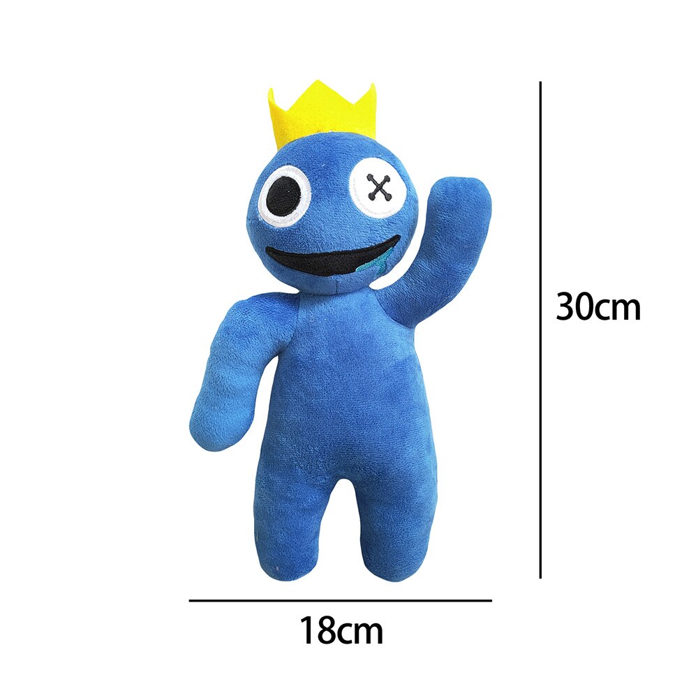 HOT Rainbow Friends Plush Toy Game Character Doll Kawaii Blue Monster Soft Stuffed Animal Toys for Children Christmas Gifts