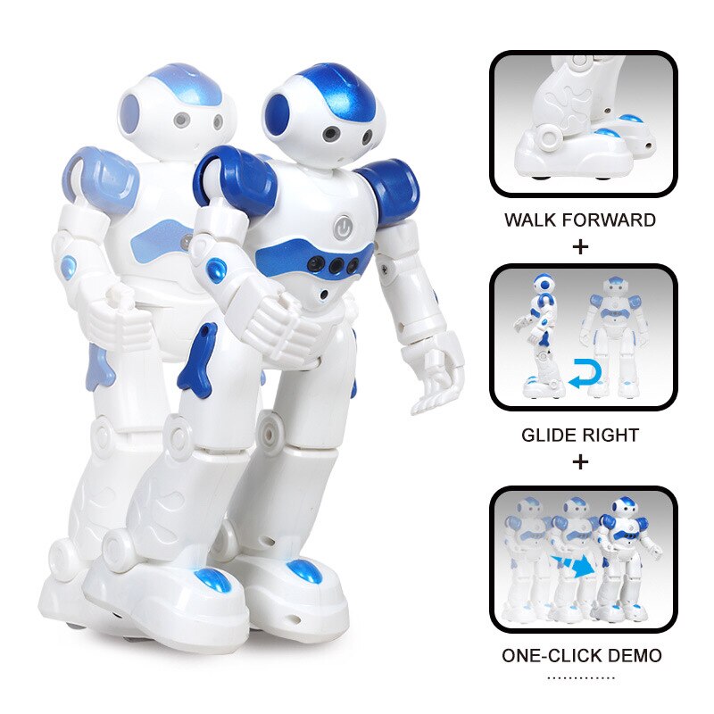 Intelligent Robot Multi-function USB Charging Children&#39;s Toy Dancing Remote Control Gesture Sensor Toy Kids Birthday Gifts