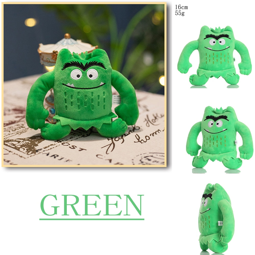 2023 Hot Sale The Color Monster Emotion Plush Toys Baby Appease Emotion Plushie Cute Stuffed Dolls Child Christmas Birthday Gift