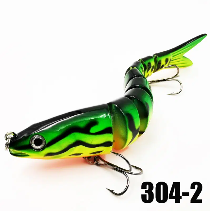 Fishing Lures Multi Jointed Swimbait Crank Bait Slow Sinking Bionic Artificial Bait Freshwater Saltwater Trout Bass Fishing Accessories 10g/13.5cm