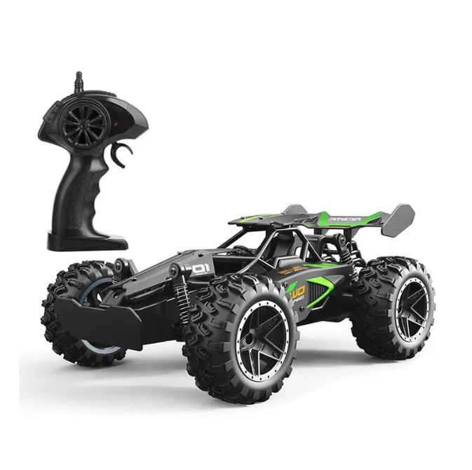 1:18 Small High-speed Off-road 2.4G Remote Control Car Drifting 15KM/H To Adapt To Various Road Sections Anti-collision Settings Rubber Big Tires