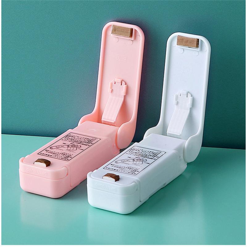 Portable Bag Heat Sealer Plastic Package Storage Bag Clip Mini Sealing Machine Food Bag Closure Package Sealer Bags Kitchen Tool