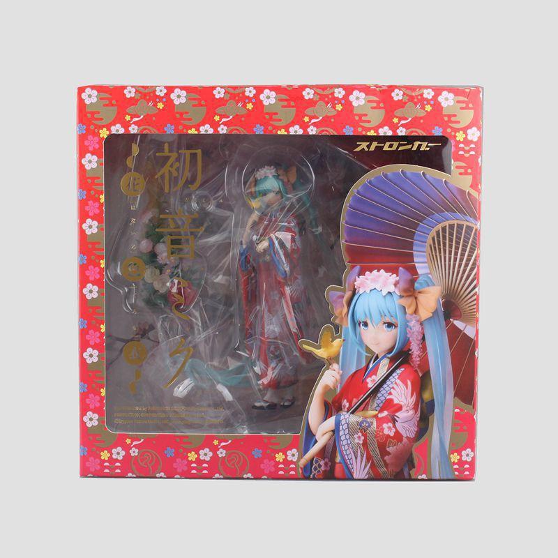 20cm New Lovable Hatsune Miku Doll Home Decoration Ornaments Creative Birthday Gifts for Friends Christmas Gifts