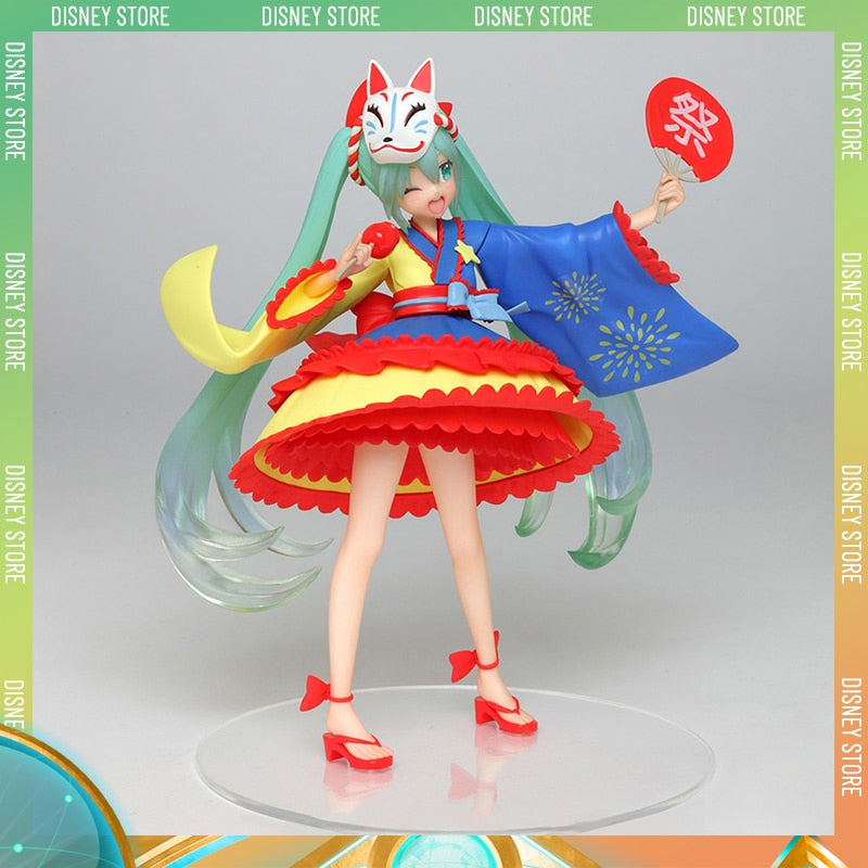 20cm New Lovable Hatsune Miku Doll Home Decoration Ornaments Creative Birthday Gifts for Friends Christmas Gifts