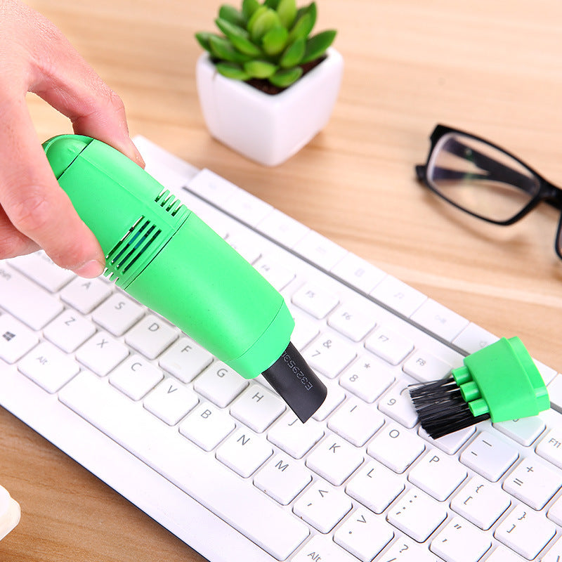 Household Mini Computer Keyboard USB Cleaner Keyboard Brush For Notebook PC Case Desktop Portable USB Vacuum Cleaner Cleaning Tools