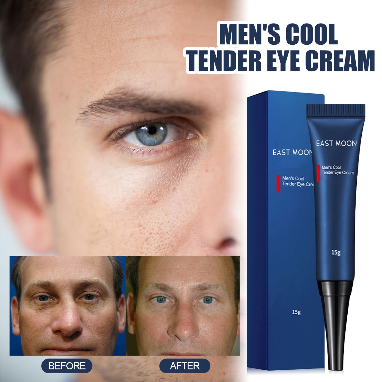 Men's Retinol Firming And Lightening Dark Circles Moisturizing Eye Cream