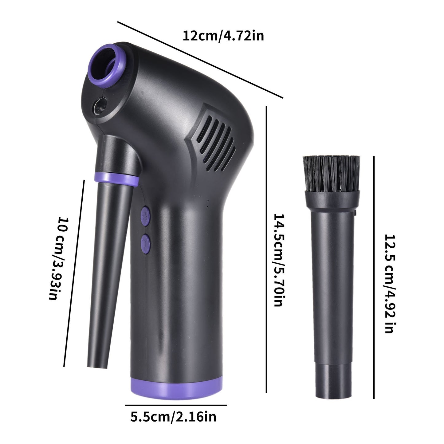 Handheld Rechargeable Dust Blower, High-power Computer Cleaning Machine