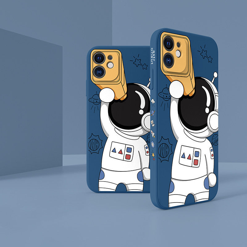 For Astronauts, Mobile Phone Case Side Pattern, Soft Case