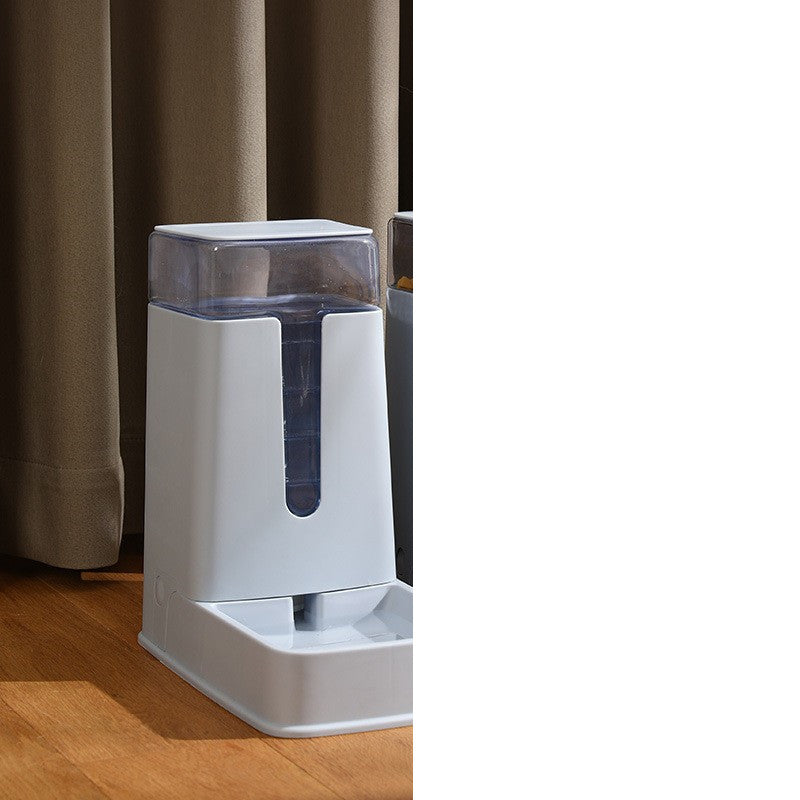 Pet Double Bowl Automatic Feeder Waterer